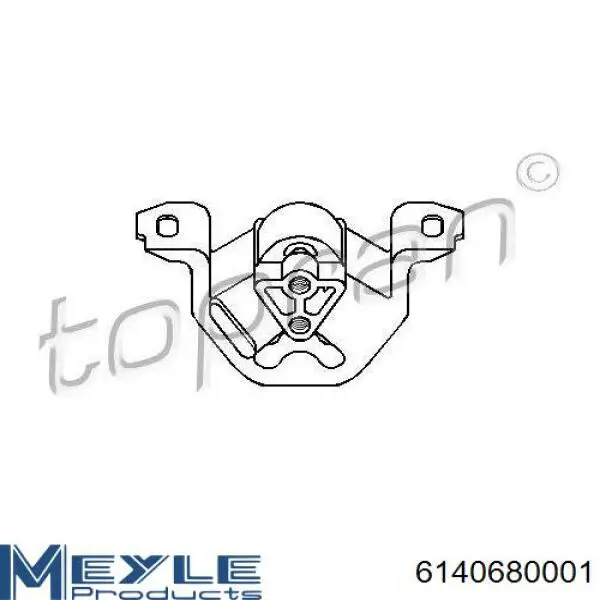 S2255008 Polcar soporte motor izquierdo