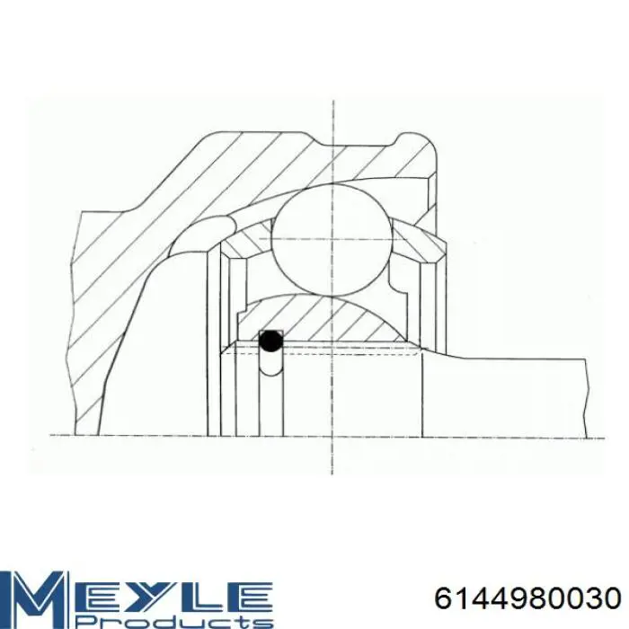  Junta homocinética exterior delantera para Opel Signum 