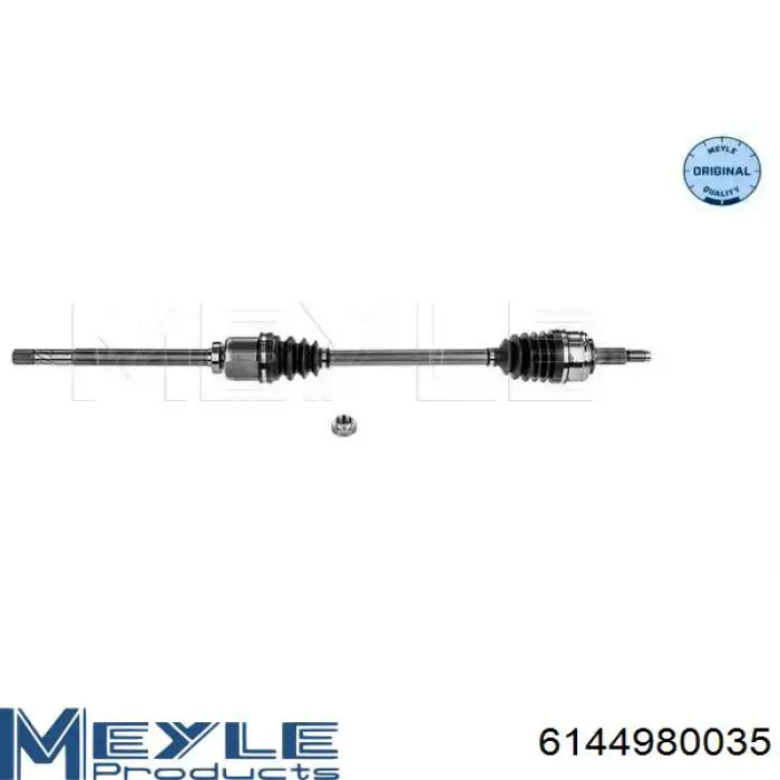 614 498 0035 Meyle árbol de transmisión delantero derecho
