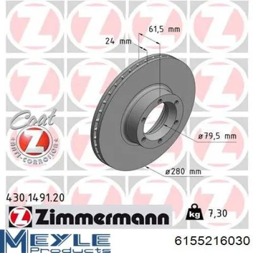 986478745 Bosch freno de disco delantero