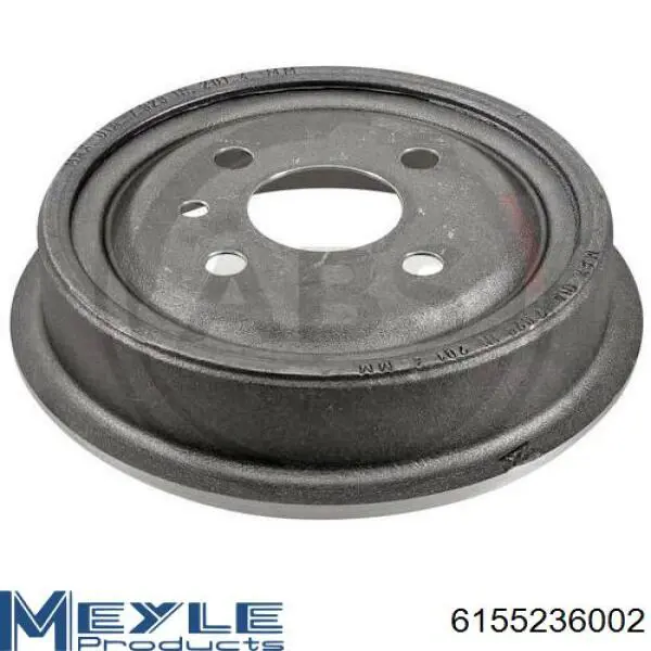  Freno de tambor trasero para Opel Astra F69