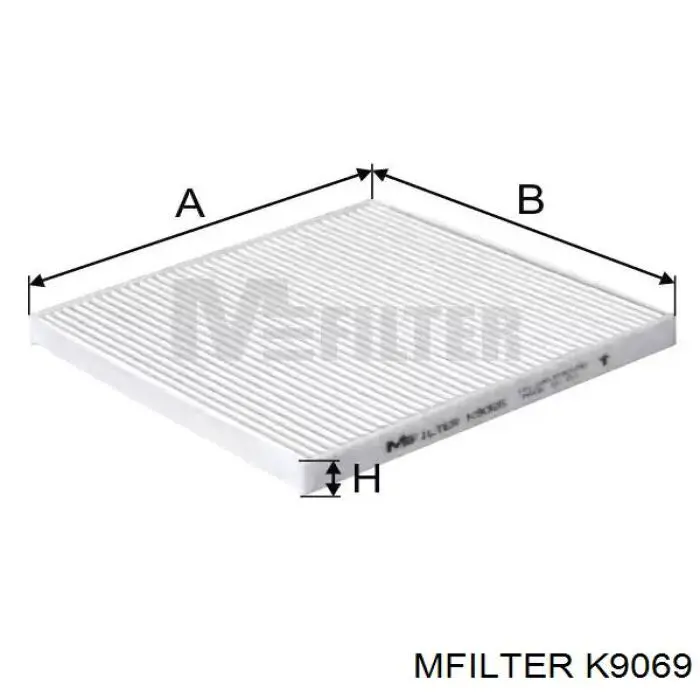 K9069 Mfilter filtro de habitáculo