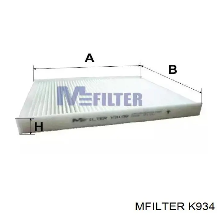 K934 Mfilter filtro de habitáculo