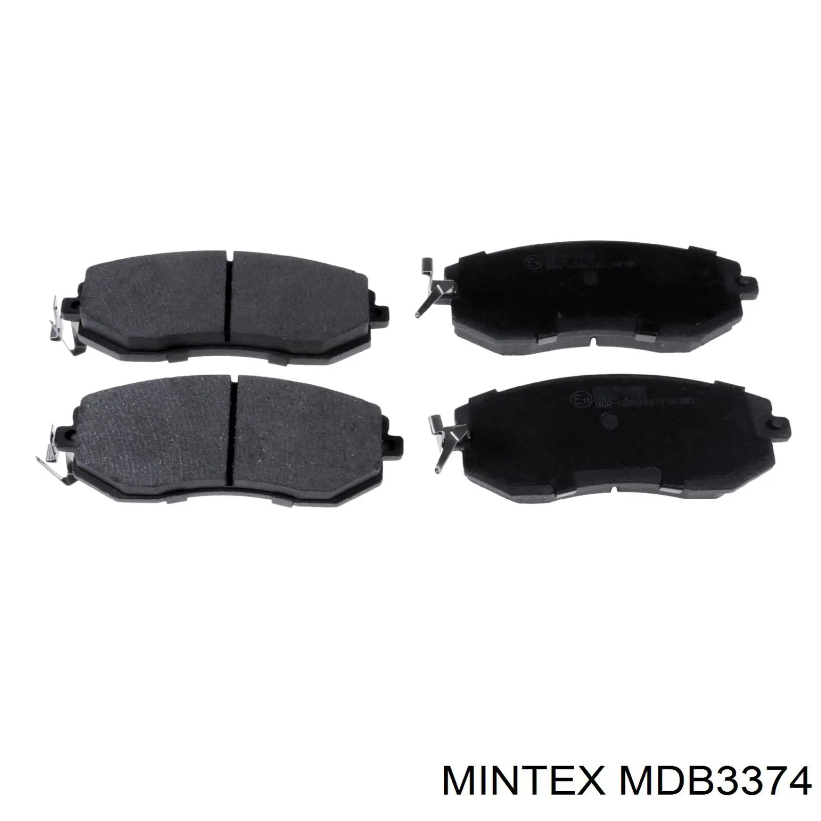 MDB3374 Mintex pastillas de freno delanteras