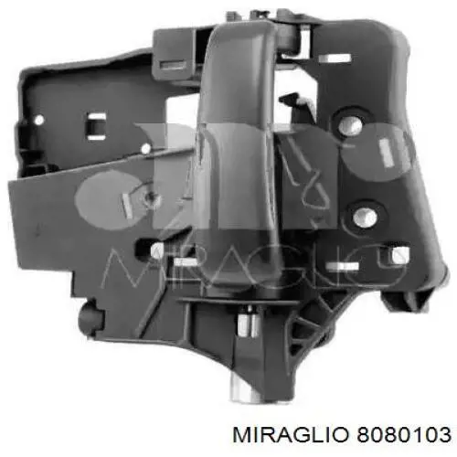  Tirador de puerta exterior izquierdo delantero/trasero para Peugeot 207 WA, WC