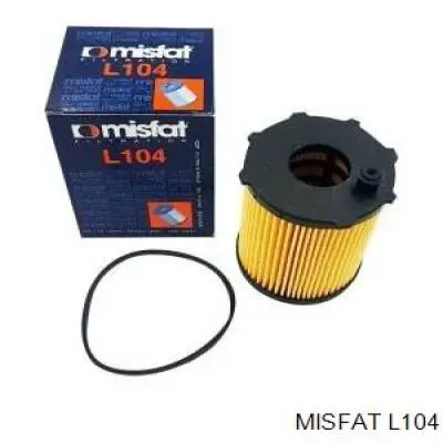 L104 Misfat filtro de aceite