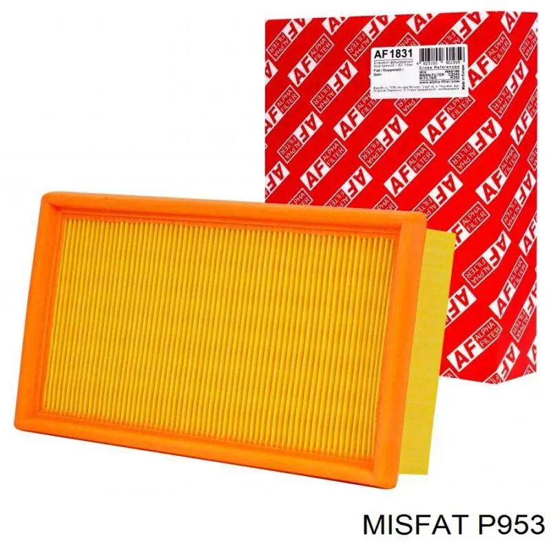 P953 Misfat filtro de aire