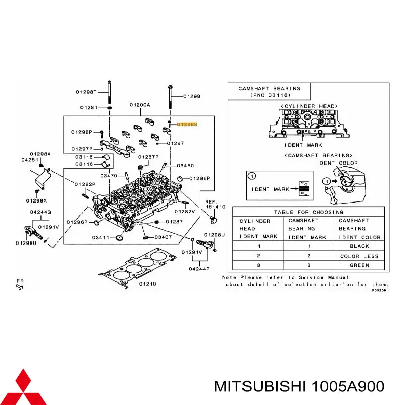 1005A900 Mitsubishi 