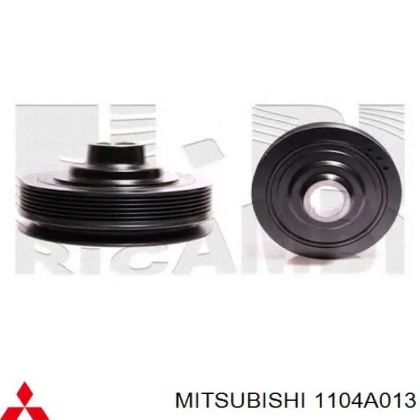 1104A013 Mitsubishi polea, cigüeñal