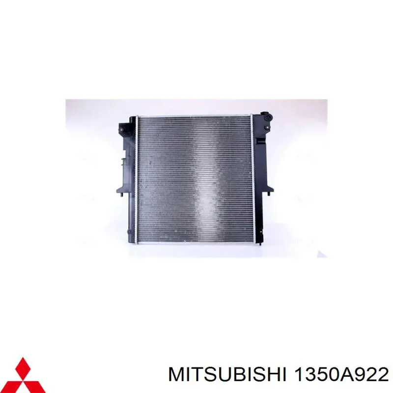 1350A922 Mitsubishi radiador refrigeración del motor