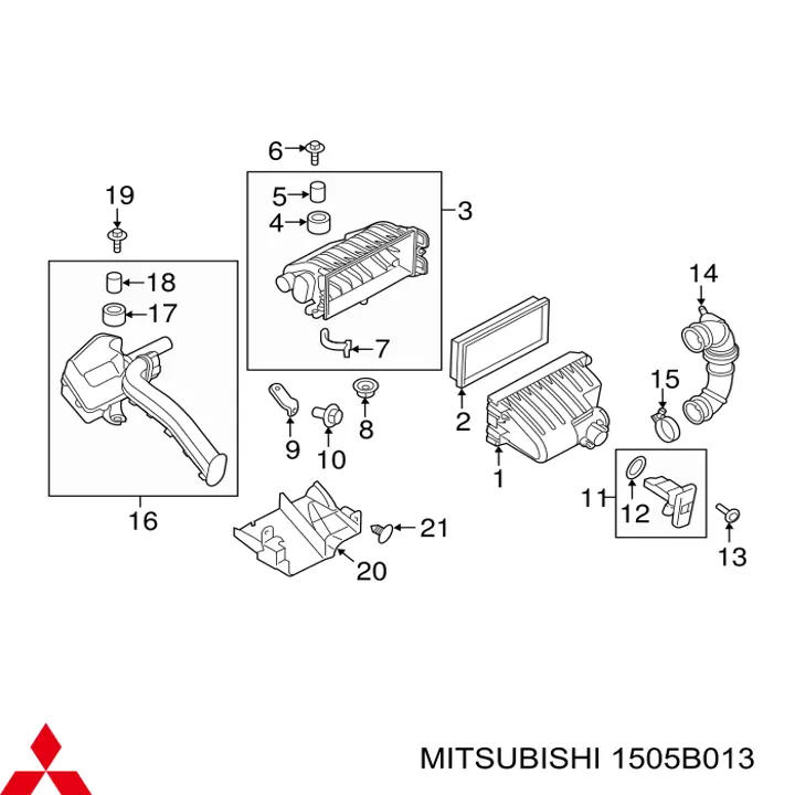 1505B013 Mitsubishi 