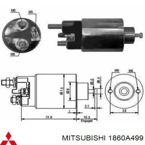 1860A499 Mitsubishi 