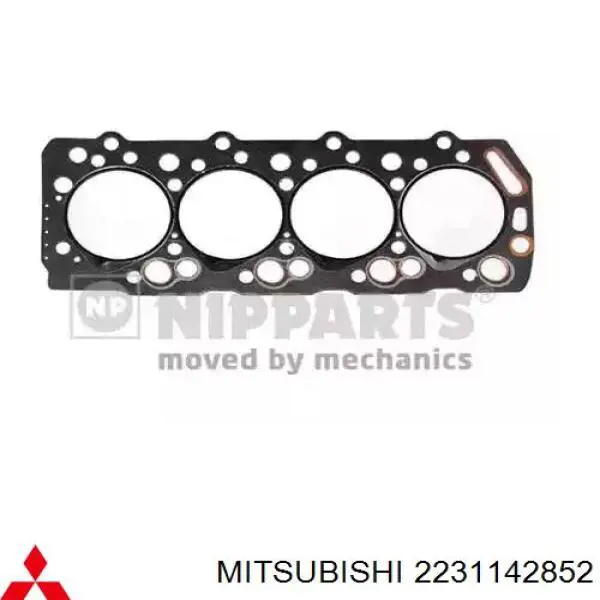 2231142852 Mitsubishi junta de culata