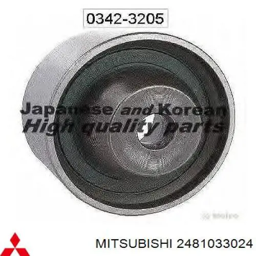 2481033024 Mitsubishi rodillo intermedio de correa dentada