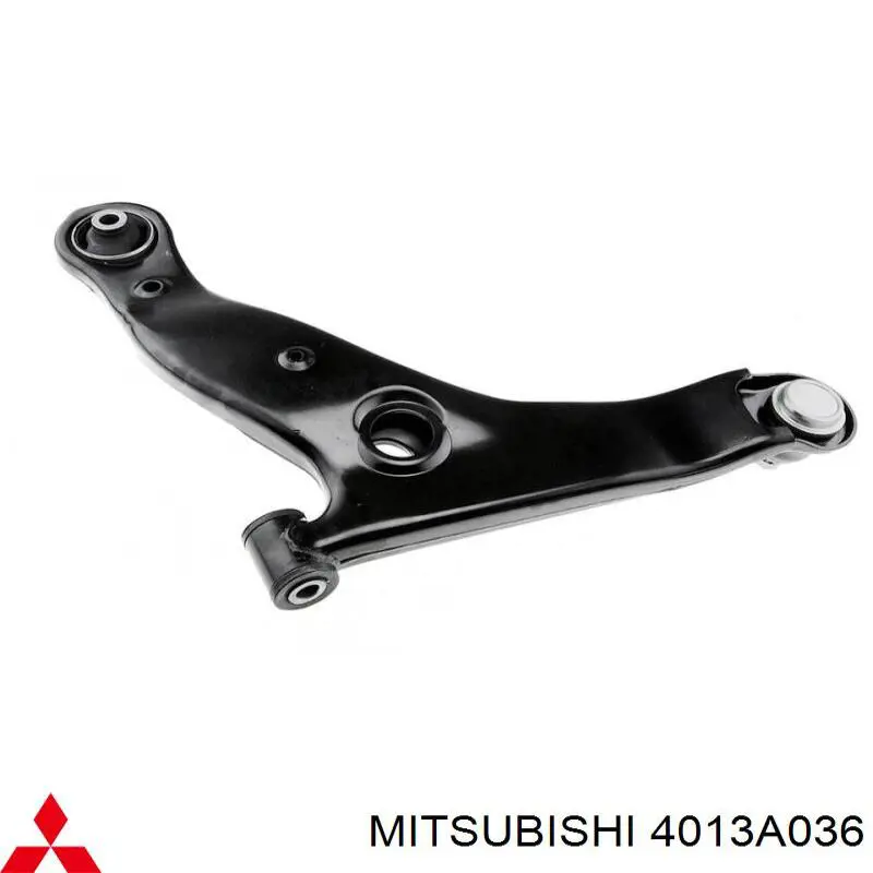 4013A036 Mitsubishi barra oscilante, suspensión de ruedas delantera, inferior derecha