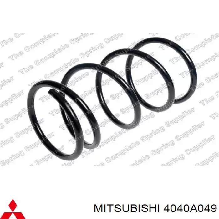 4040A049 Mitsubishi muelle de suspensión eje delantero