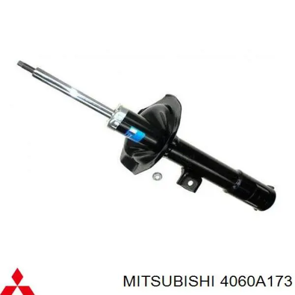 4060A173 Mitsubishi amortiguador delantero izquierdo