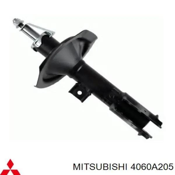 4060A205 Mitsubishi amortiguador delantero izquierdo