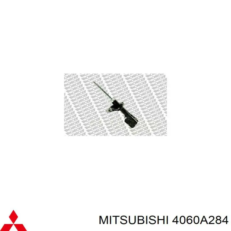 4060A284 Mitsubishi amortiguador delantero derecho