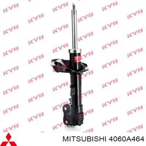 4060A464 Mitsubishi amortiguador delantero derecho