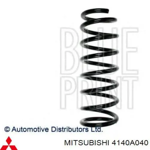 4140A040 Mitsubishi muelle de suspensión eje trasero