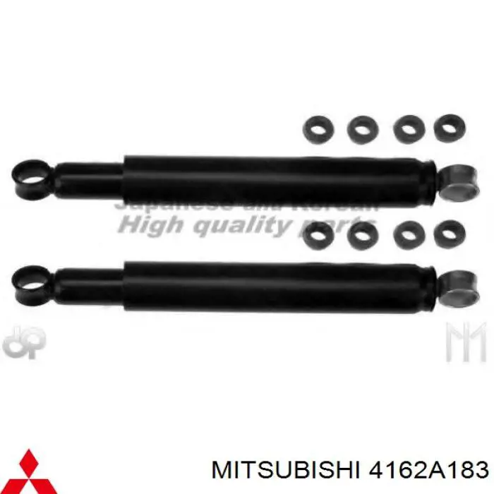 4162A183 Mitsubishi amortiguador trasero