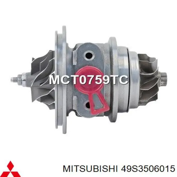 49135-06017 Mitsubishi turbocompresor