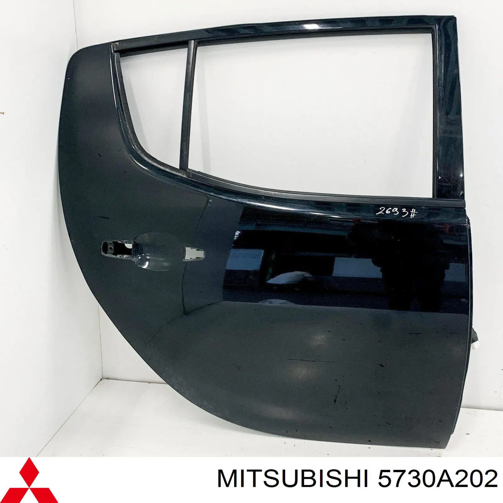  Puerta trasera derecha para Mitsubishi L 200 KA, KB