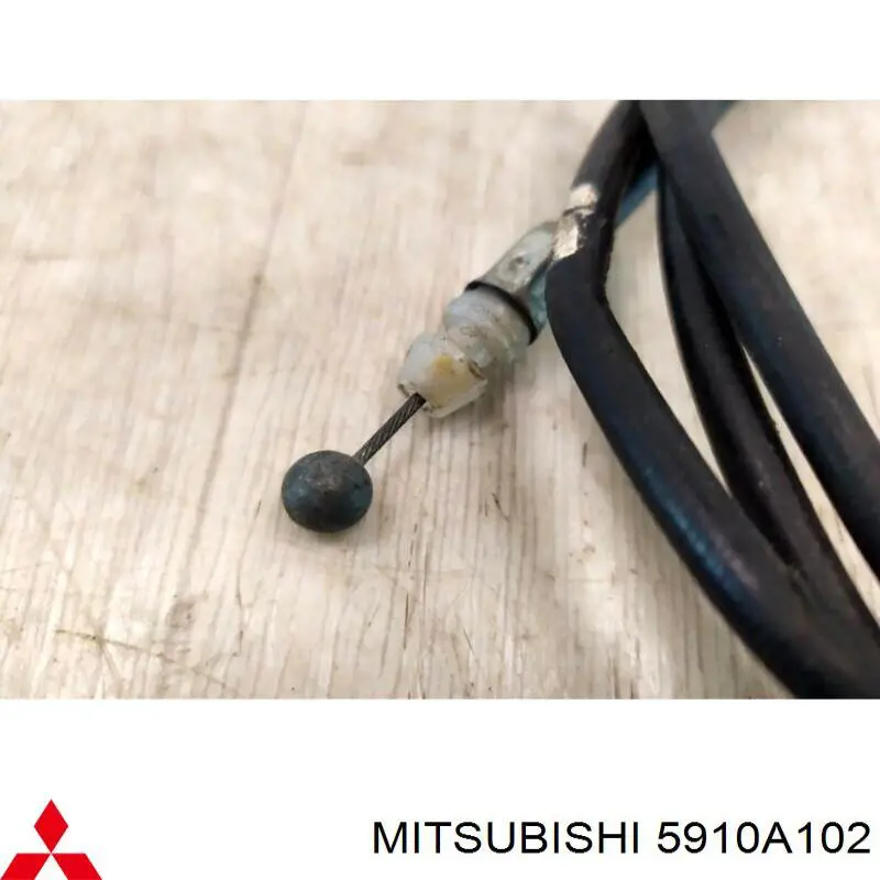  Cable de apertura de capó del motor para Mitsubishi L 200 KA, KB