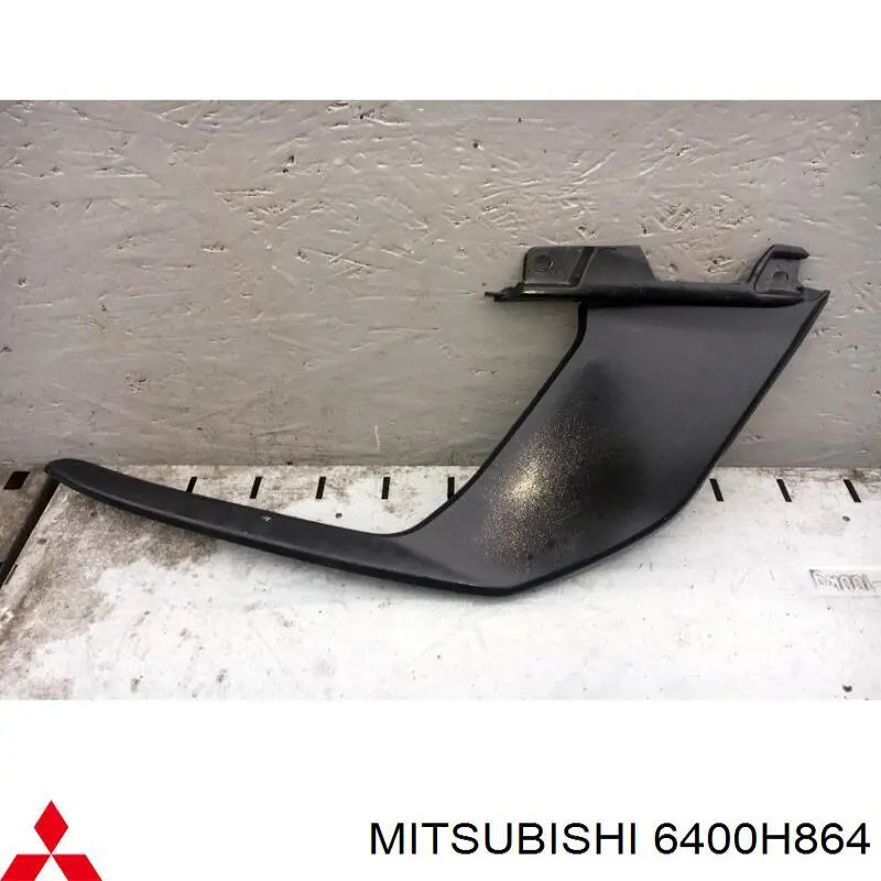  Listón embellecedor/protector, parachoques delantero derecho para Mitsubishi ASX GA