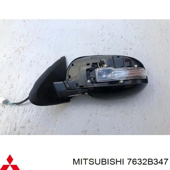  Espejo retrovisor izquierdo para Mitsubishi Outlander 3 