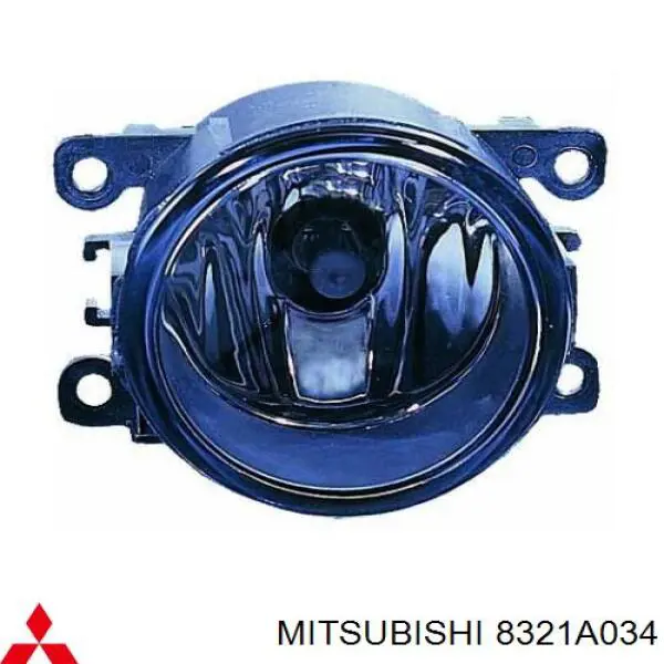 8321A034 Mitsubishi faro antiniebla izquierdo / derecho