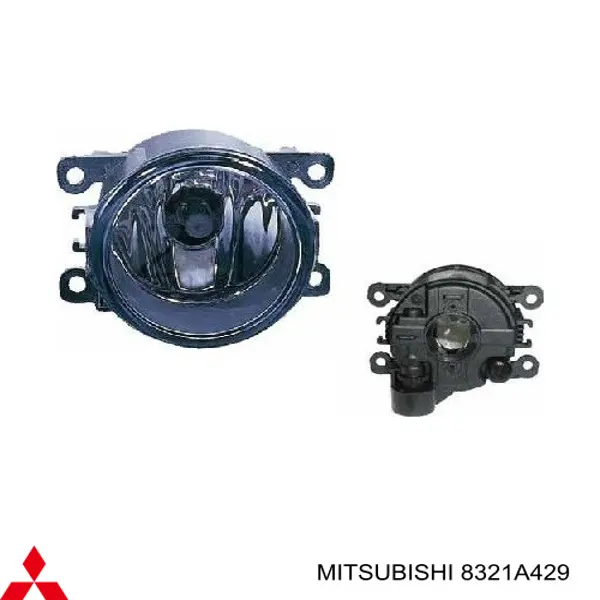 8321A429 Mitsubishi faro antiniebla izquierdo / derecho