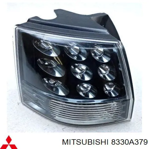 8330A379 Mitsubishi piloto posterior exterior izquierdo