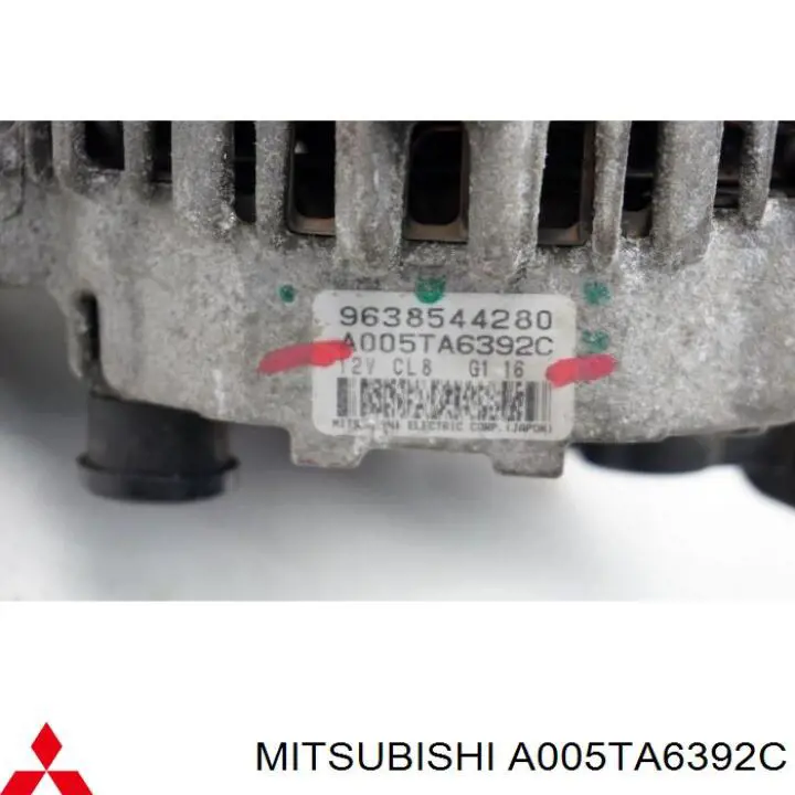 A005ta6392c Mitsubishi alternador