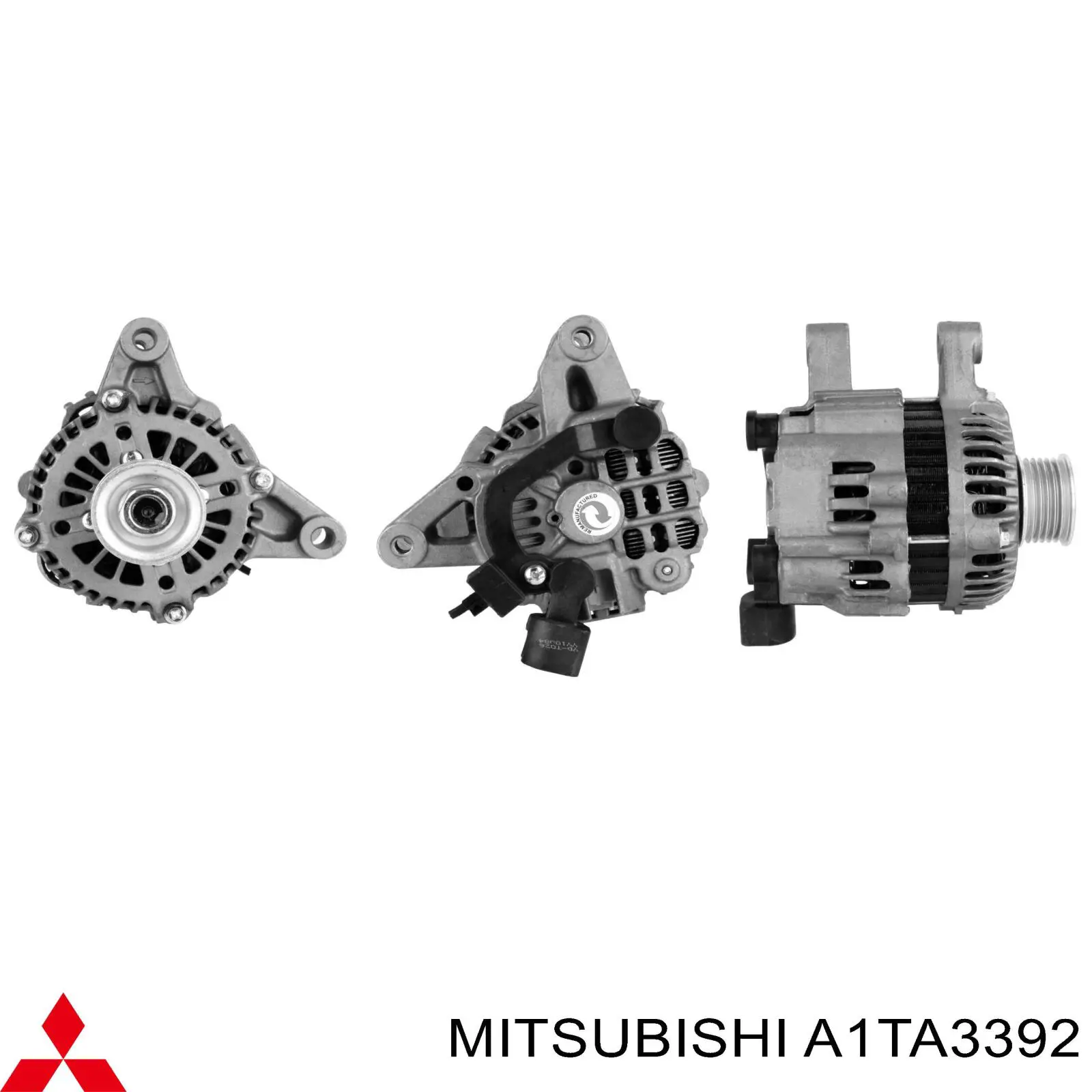 A1TA3392 Mitsubishi alternador