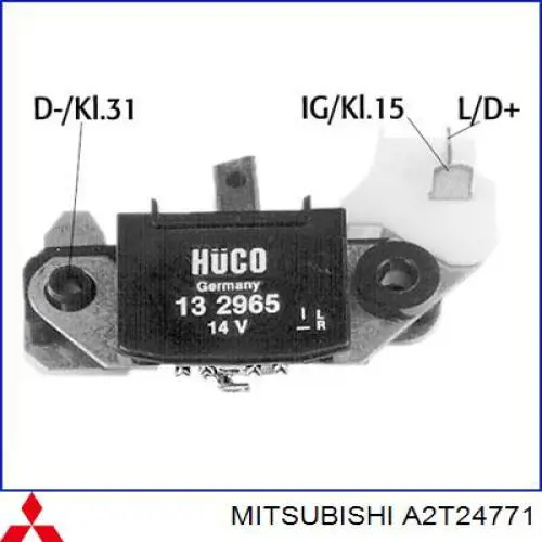 A2T24771 Mitsubishi alternador