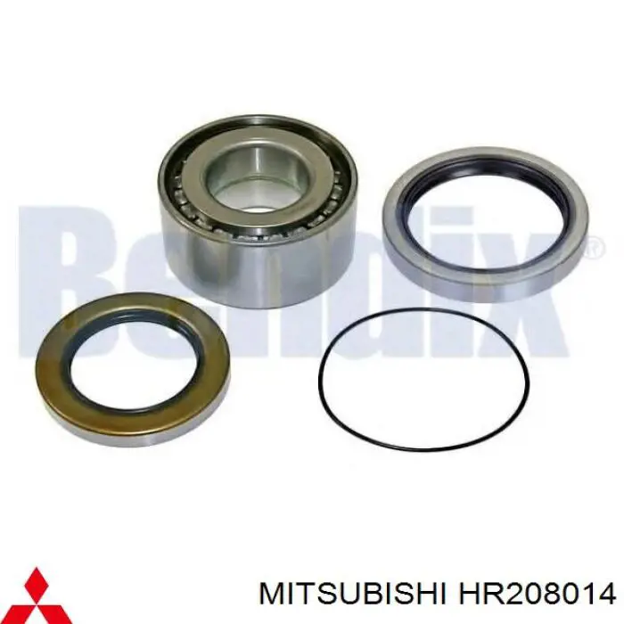 HR208014 Mitsubishi cojinete de rueda trasero