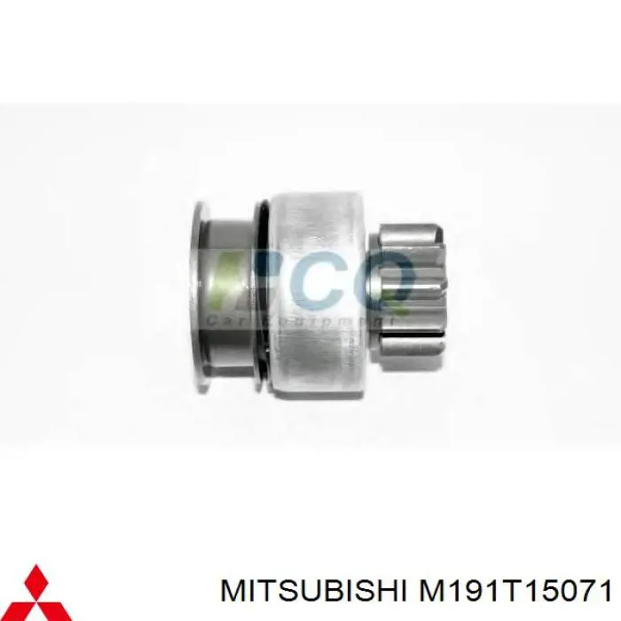 M191T15071 Mitsubishi bendix, motor de arranque