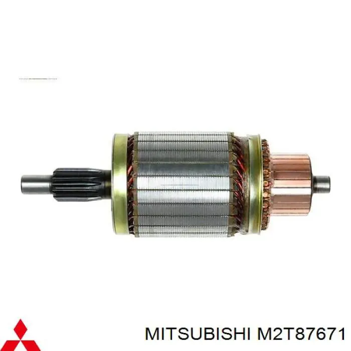 M2T87671 Mitsubishi motor de arranque