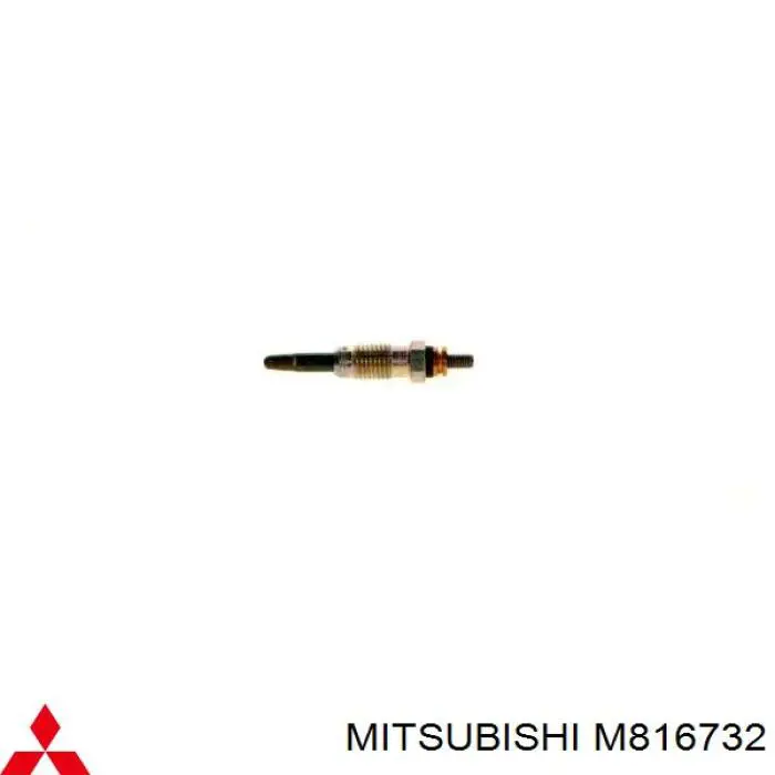 M816732 Mitsubishi bujía de incandescencia