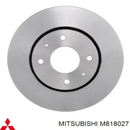 M818027 Mitsubishi freno de disco delantero