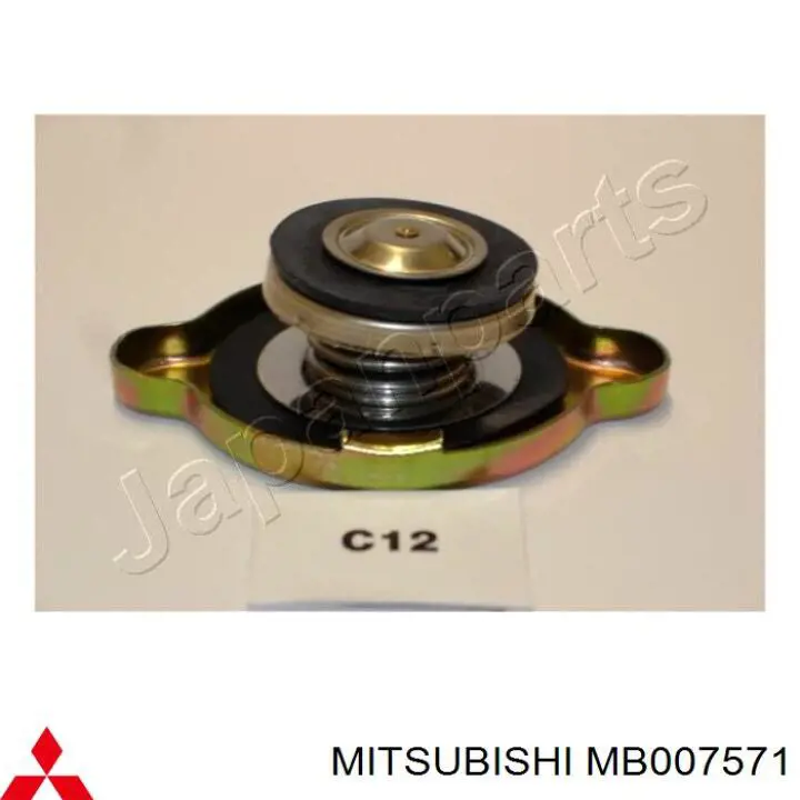 MB007571 Mitsubishi tapa de radiador