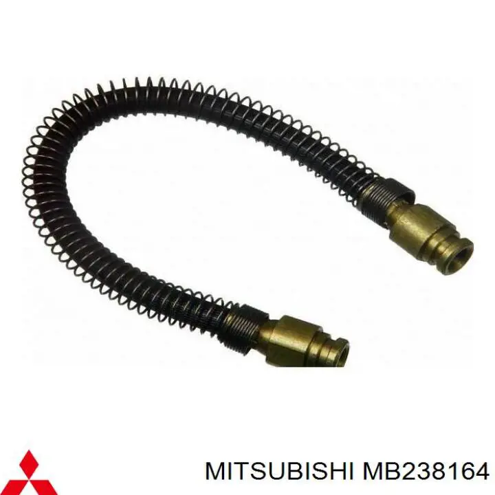 MB238164 Mitsubishi latiguillo de freno delantero