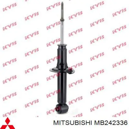 MB242336 Mitsubishi amortiguador trasero