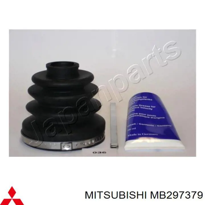 MB297379 Mitsubishi fuelle, árbol de transmisión delantero exterior