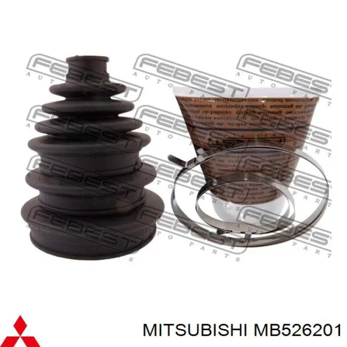 MB526201 Mitsubishi fuelle, árbol de transmisión delantero exterior