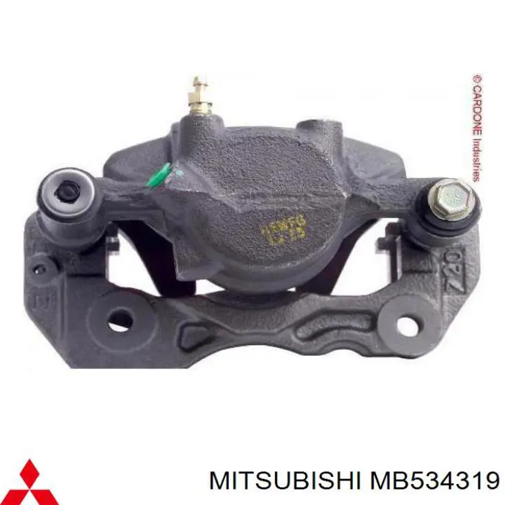 MB534319 Mitsubishi pinza de freno delantera derecha