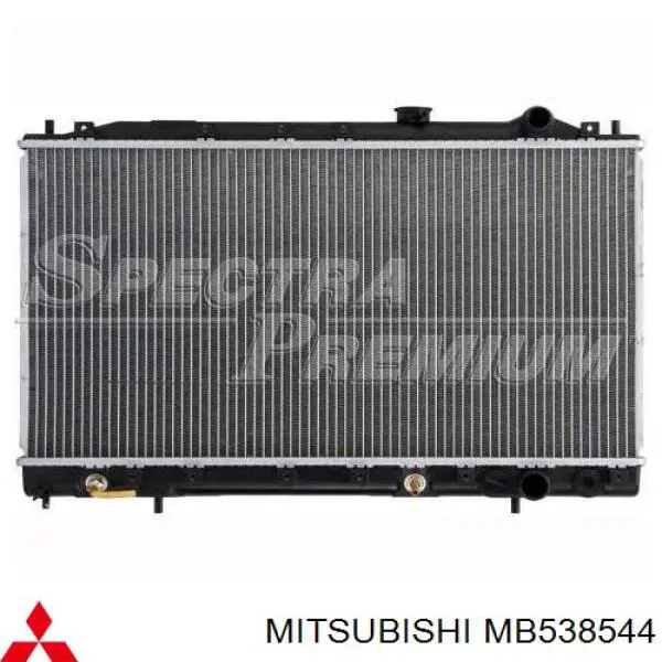 MB538544 Mitsubishi radiador refrigeración del motor