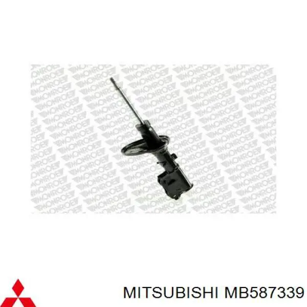 MB587339 Mitsubishi amortiguador delantero